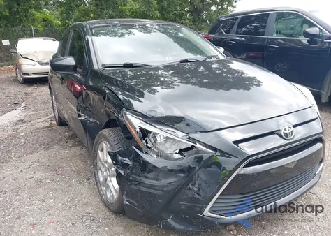 2017 Toyota Yaris Ia из США, поврежденный, VIN 3MYDLBYV8HY185065